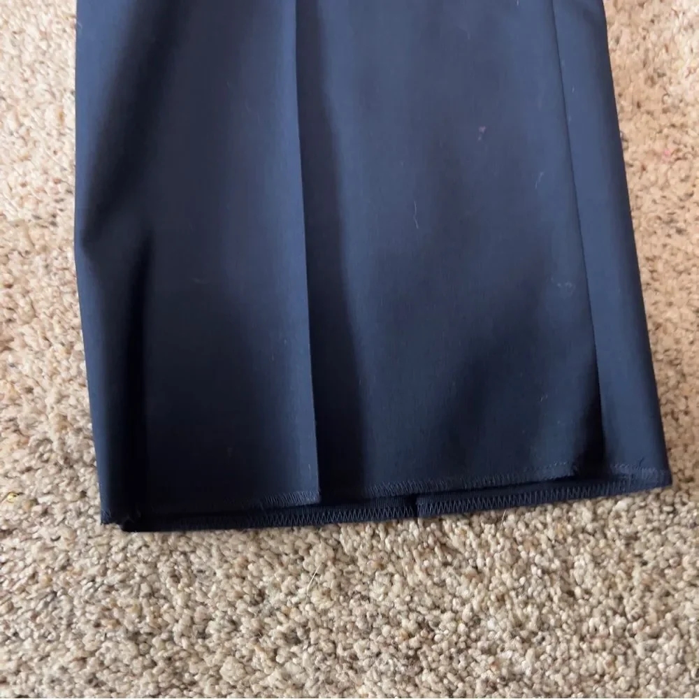Pierre Loren Mens Navy Blue 2 Piece Suit 42S 39 Waist Notch Lapel Style S61652‎